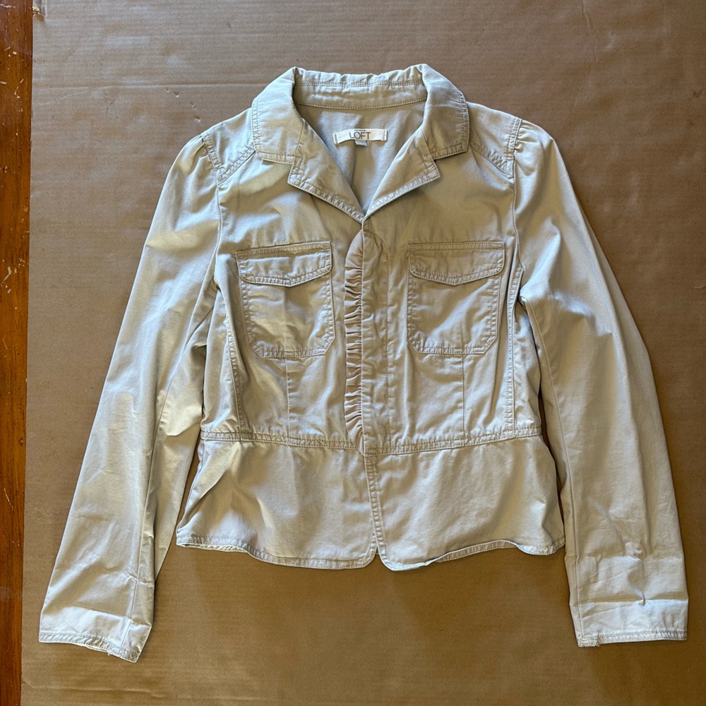 LOFT Women's Light Weight Jacket Size 10